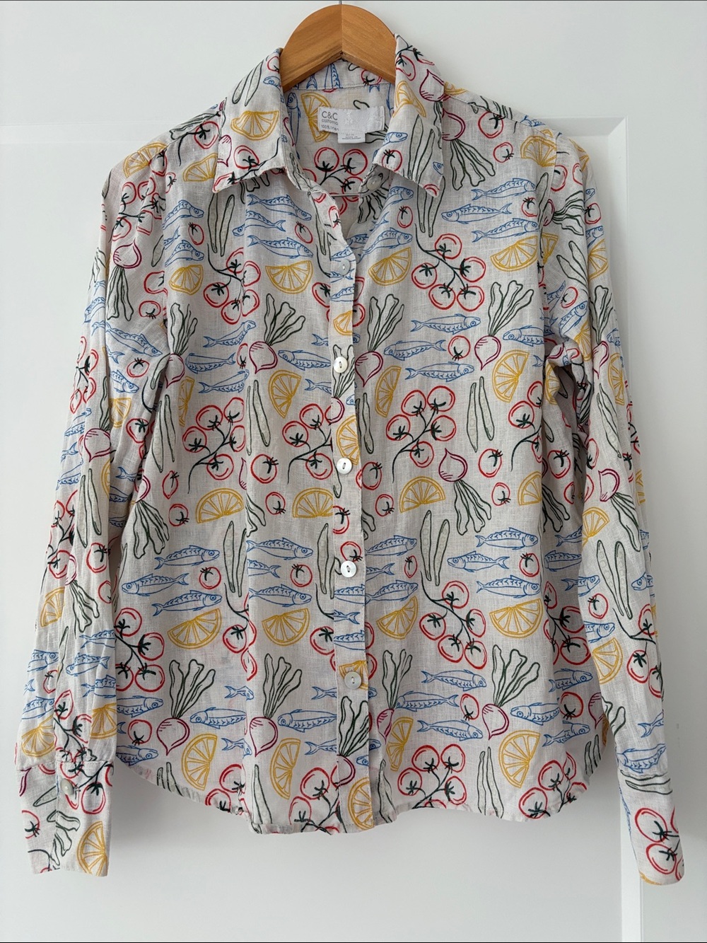 C&C California Linen Blouse